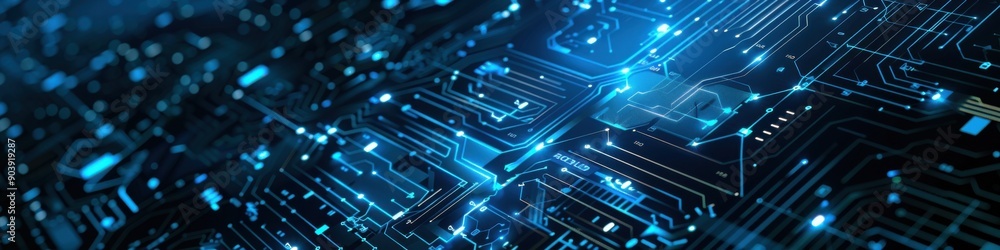 Blue Gaming. Futuristic Black Gaming Interface Design in Digital Cyberspace Blue Gaming. Futuristic Black Gaming Interface Design in Digital Cyberspace