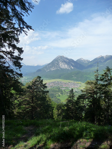 Obraz na płótnie Kramer mountain in Bavaria, Germany