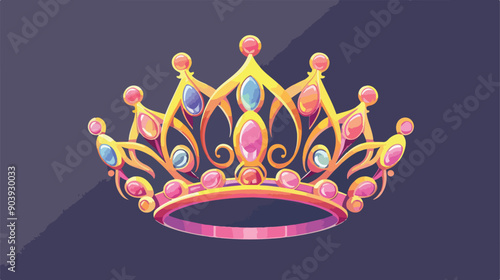 Princess Crown Icon: Elegant Jewelry & Stylish Accessories for Royalty