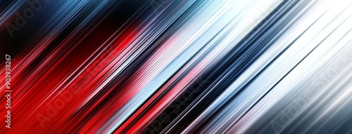 A wavy abstract background in black and red with 3D illustration.