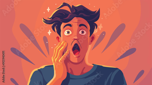 Abstract Shock and Surprise Reactions: Young Visionaries