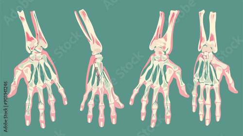 Trigger Finger Diagram: Understanding Joints Stuck in Bent Position