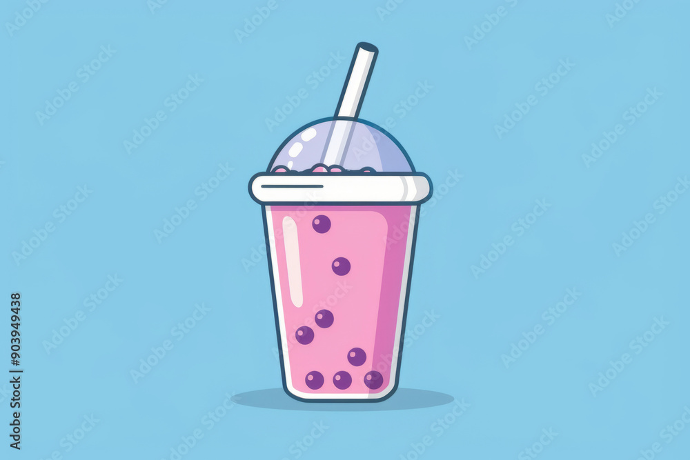 Tea with bubbles. Tea drinks with bubbles in a plastic cup, milkshake, milkshake, espresso, latte. A summer drink. Tea with bubbles. Tea drinks with bubbles in a plastic cup, milkshake, milkshake, espresso, latte. A summer drink.