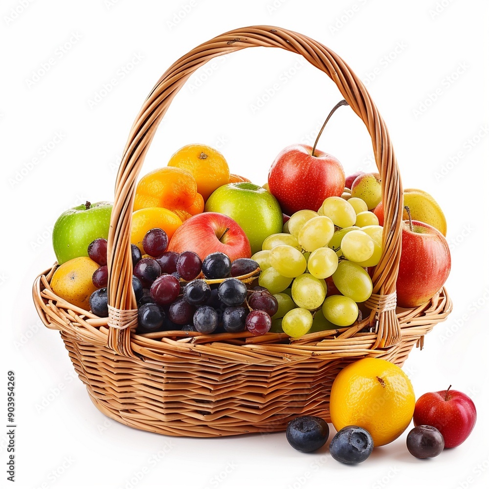 Fresh fruits and juices Mango Graps Banana and many colorful fruits Fresh fruits and juices Mango Graps Banana and many colorful fruits