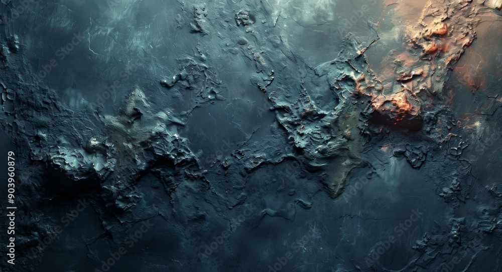 Abstract Art, Space Scene, Dark Sky, Texture, Painted Canvas Abstract Art, Space Scene, Dark Sky, Texture, Painted Canvas