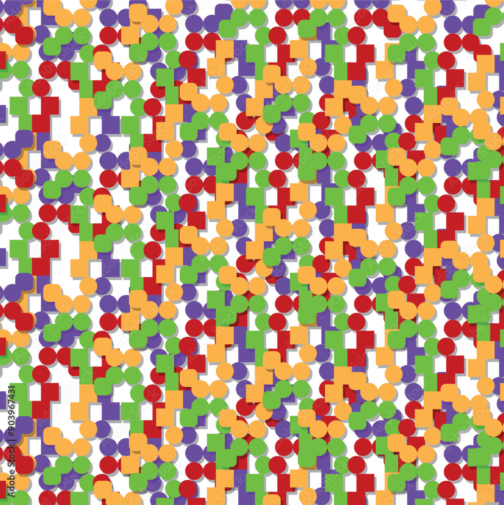 Adobe Illustrator Artwork with little geometry in pixel art style. Adobe Illustrator Artwork with little geometry in pixel art style.