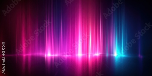 Dynamic vibrant abstract neon gradient background featuring glowing lines and futuristic design elements in a cyberpunk style 