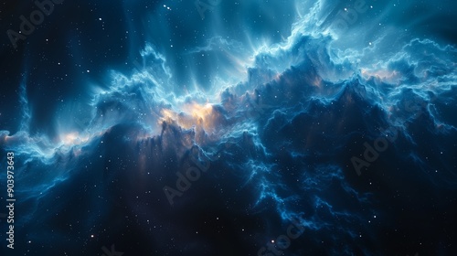 abstract space cosmic elements nebula stars and galaxies