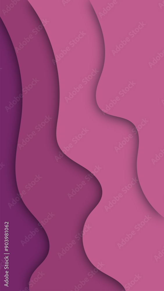 Abstract paper cut shape wave background Abstract paper cut shape wave background