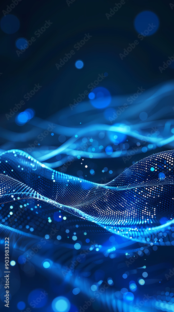 Blue abstract lines background Blue abstract lines background