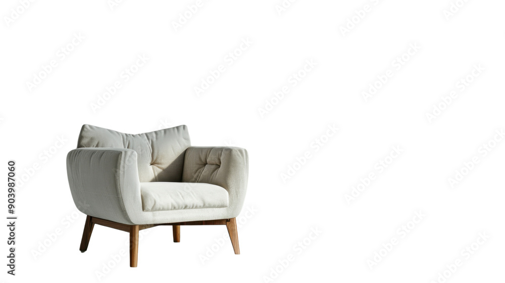 Armchair on transparent background Armchair on transparent background
