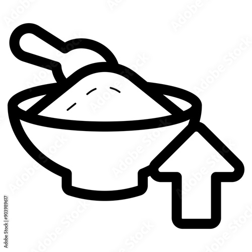 increased appetite icon