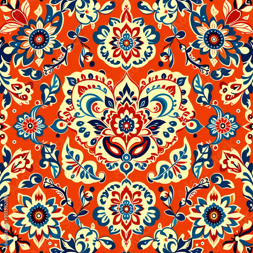 pattern with flowers seamless floral pattern 