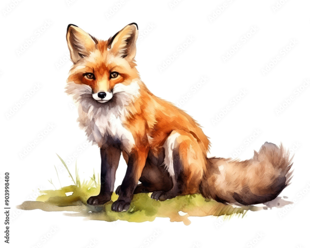 Obraz premium PNG Wildlife animal mammal fox.