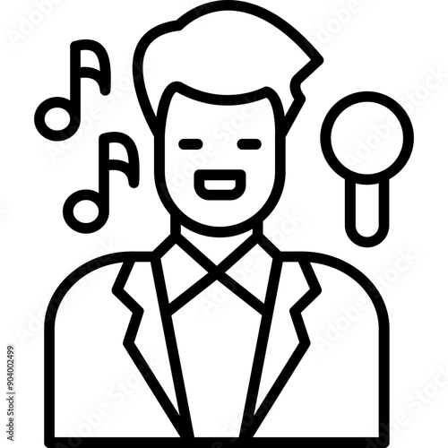Singer Icon