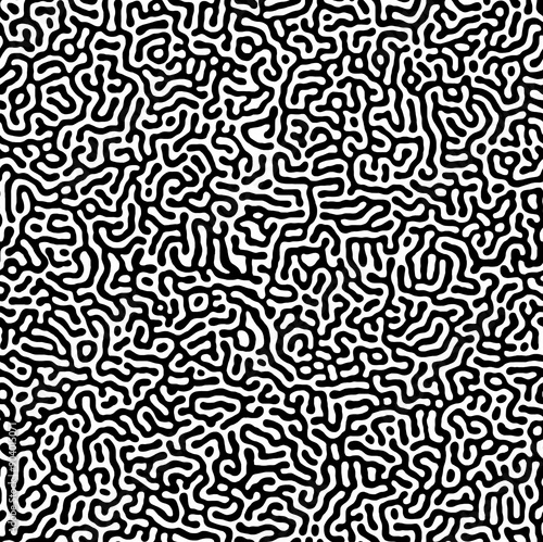 Seamless monochrome pattern with exotic animal skin hand-drawn. Seamless pattern.