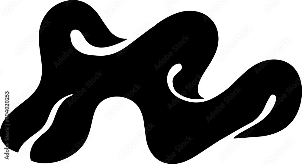Irregular flat shape abstract fluid, liquid organic flat form. Irregular flat shape abstract fluid, liquid organic flat form.