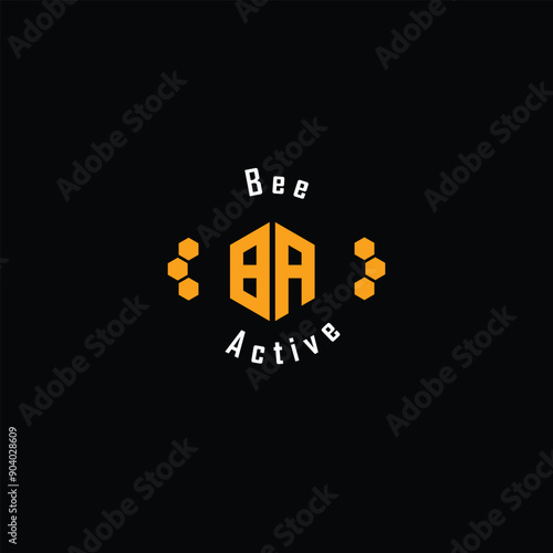 BA Bee Active Logo Bee Logo 