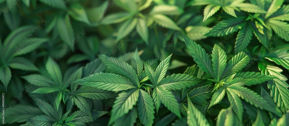 Cannabis depicted in a copy space image is subject to legal regulations Cannabis depicted in a copy space image is subject to legal regulations