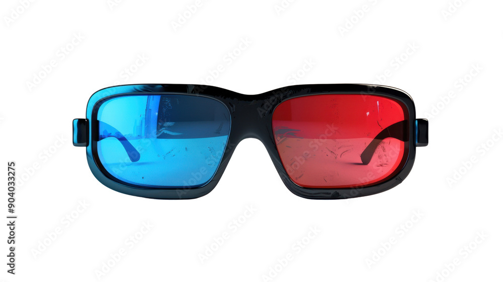 Cinema 3d glasses on transparent background Cinema 3d glasses on transparent background
