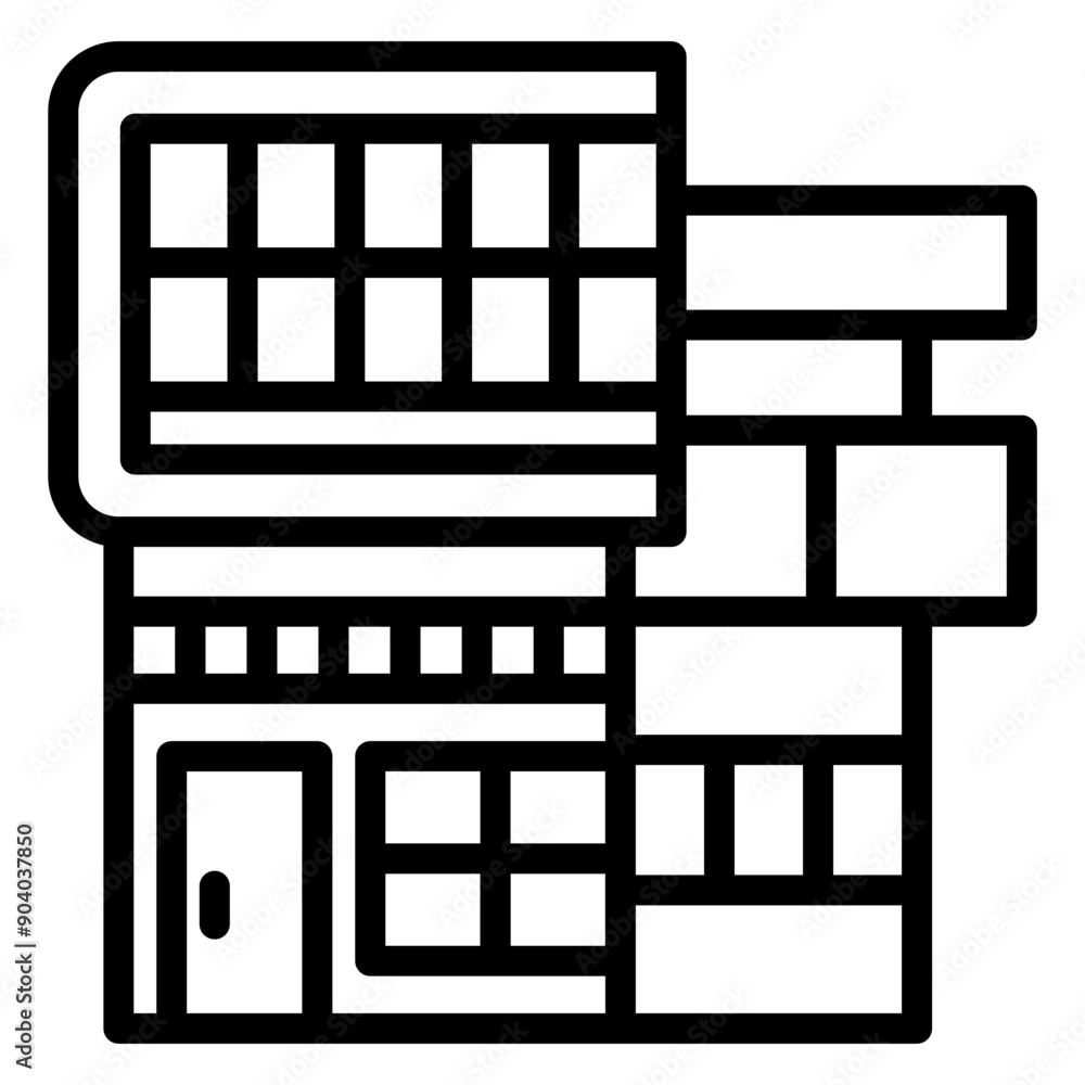 Apartment Icon Element For Design Apartment Icon Element For Design
