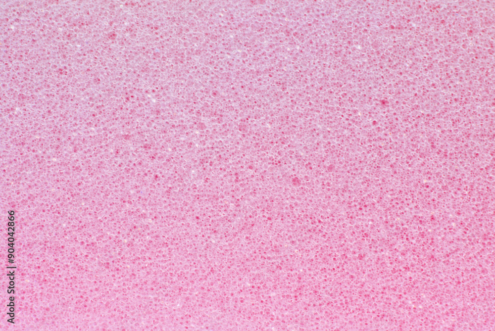 Fototapeta premium Fine pink sponge texture or background, pink sponge pattern