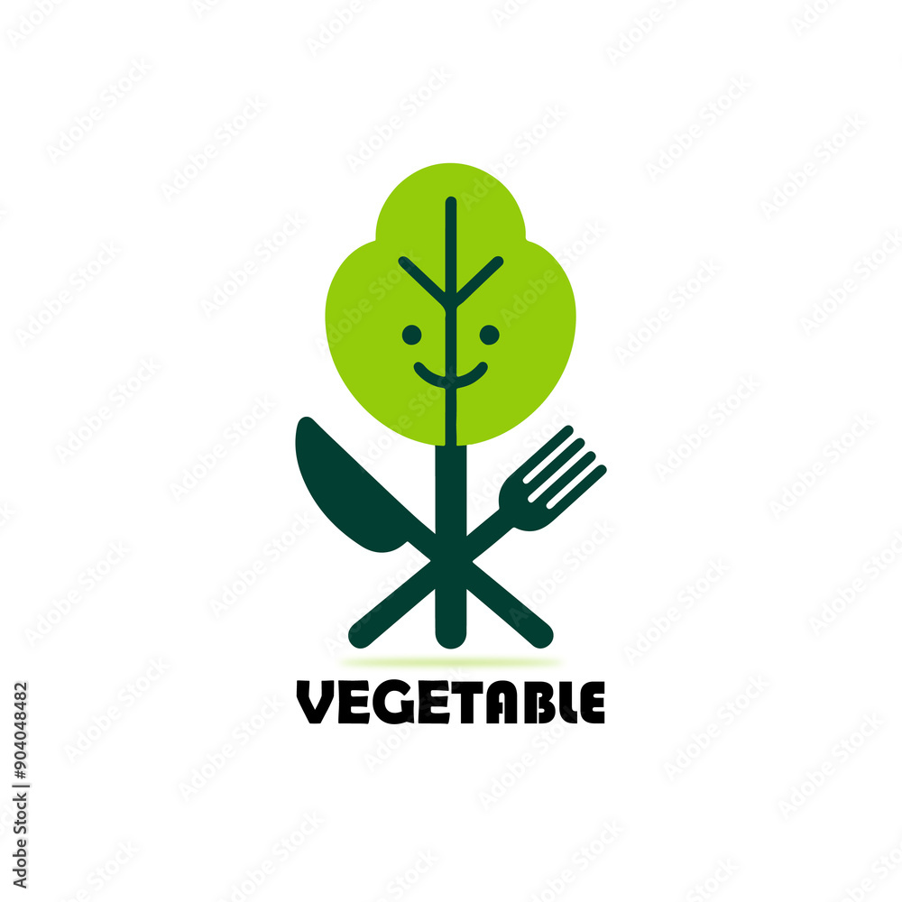 Logo Green Food Organic Business Design Template Collection Logo Green Food Organic Business Design Template Collection