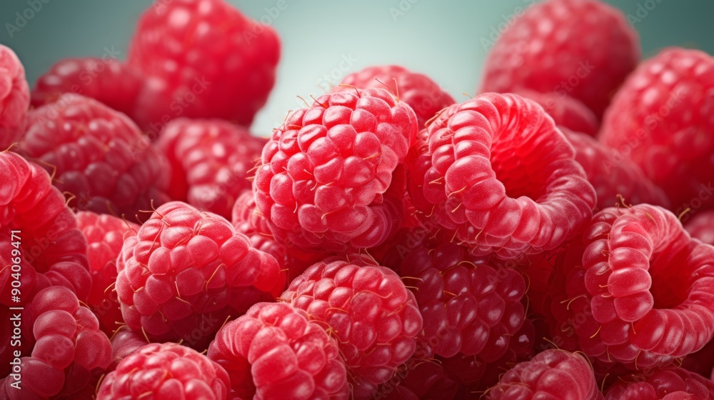 Lots of fresh raspberries. ai generated art image Lots of fresh raspberries. ai generated art image