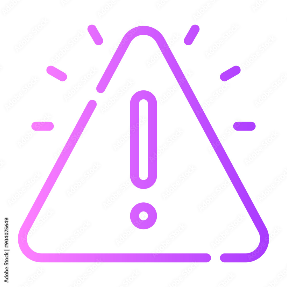 alert gradient icon alert gradient icon