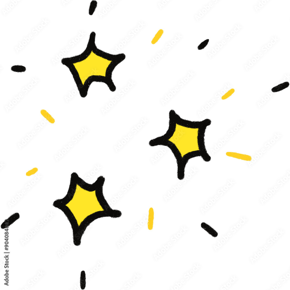 Glitter star for decoration Glitter star for decoration