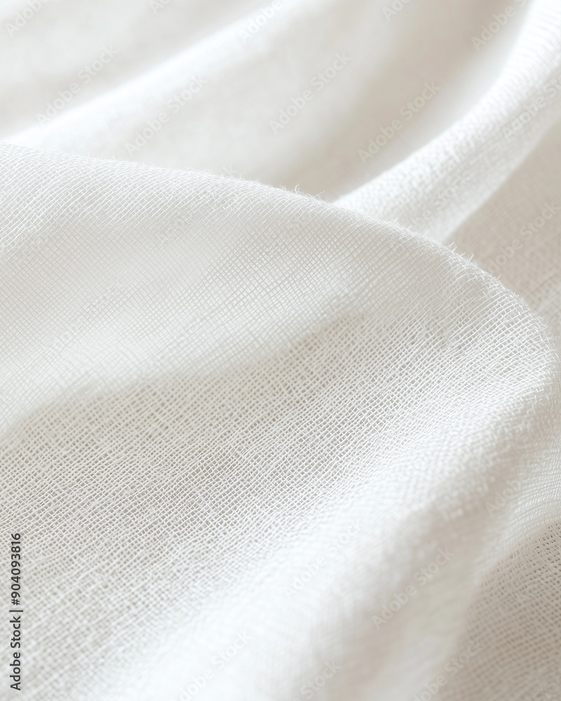 A close up of the linen fabric A close up of the linen fabric