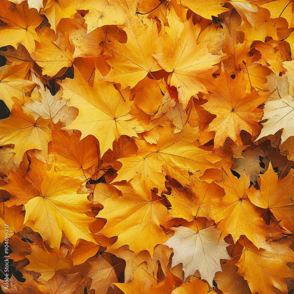 A vibrant collection of orange and yellow autumn leaves, creating a warm and inviting fallen foliage scene. A vibrant collection of orange and yellow autumn leaves, creating a warm and inviting fallen foliage scene.