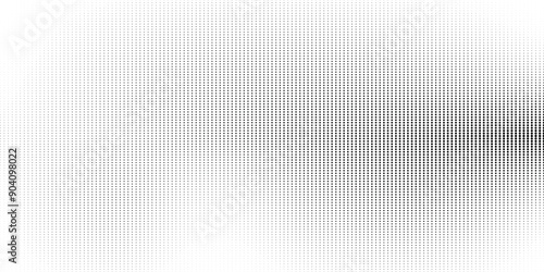 Abstract white and grey gradient circle background with halftone dots decoration.