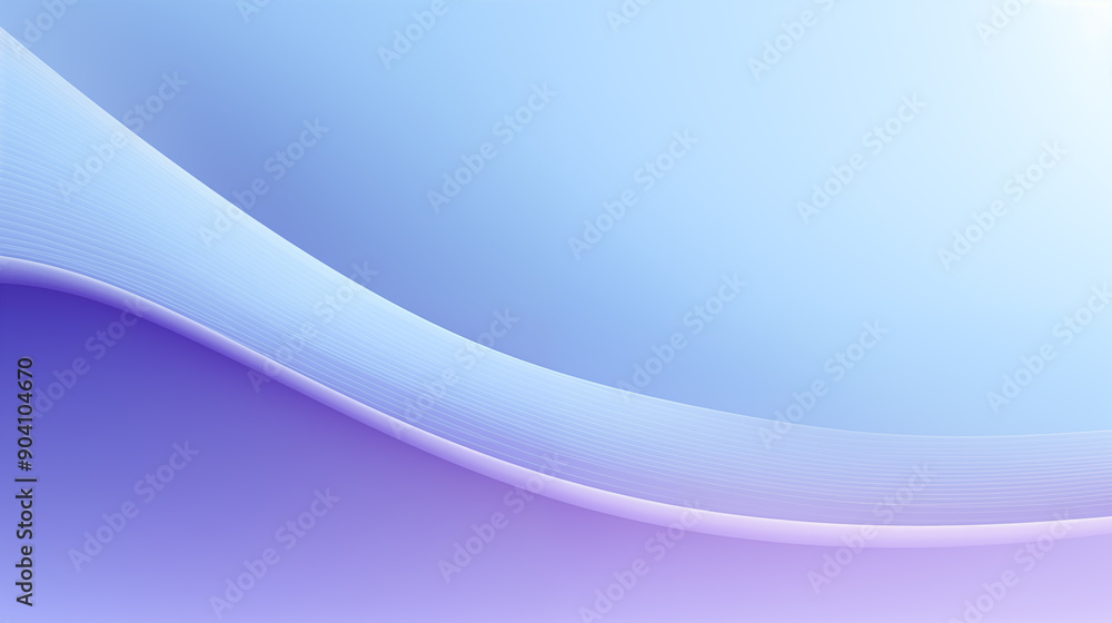 Obraz premium Light purple blue flowing wave abstract background