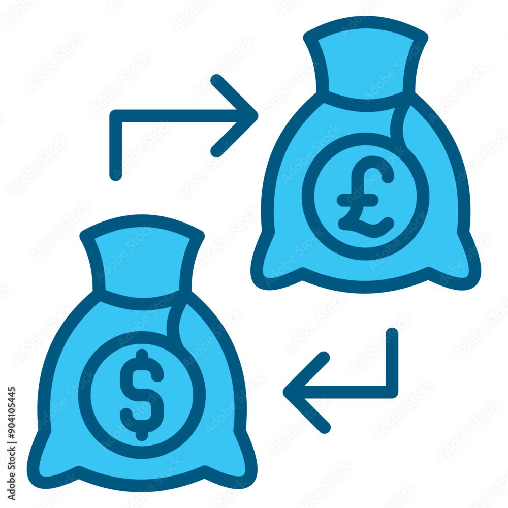 Currency Exchange Icon Element For Design Currency Exchange Icon Element For Design