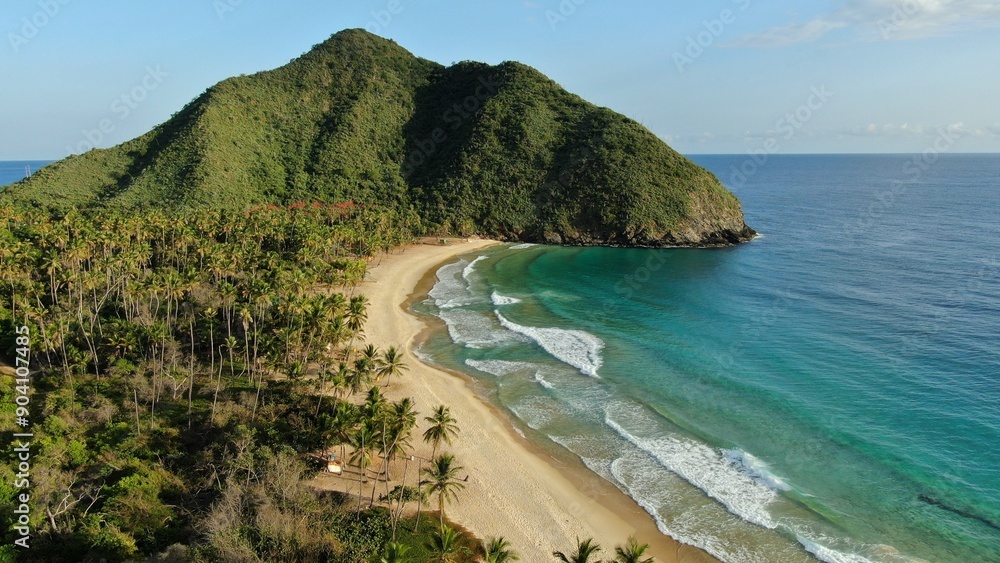 Fototapeta premium Venezuela perfect landscape waterfall beach