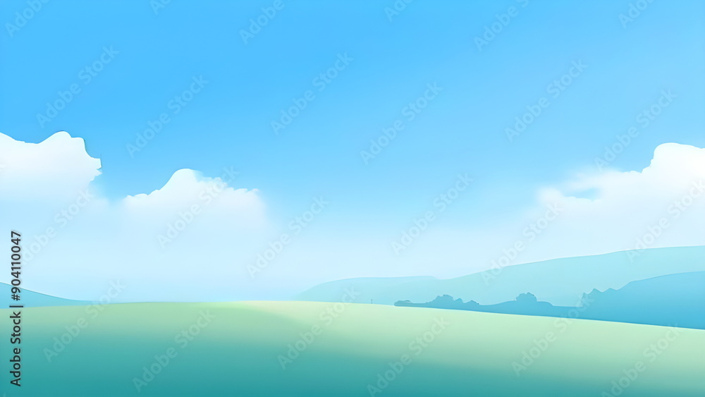 Fototapeta premium backdrop with blue sky