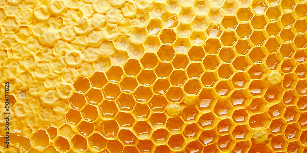 A close up of a honeycomb pattern natural intricate structure yellow background
A close up of a honeycomb pattern natural intricate structure yellow background