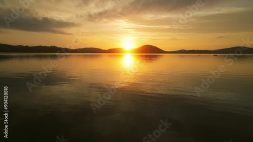 Precioso atardecer en Cantabria