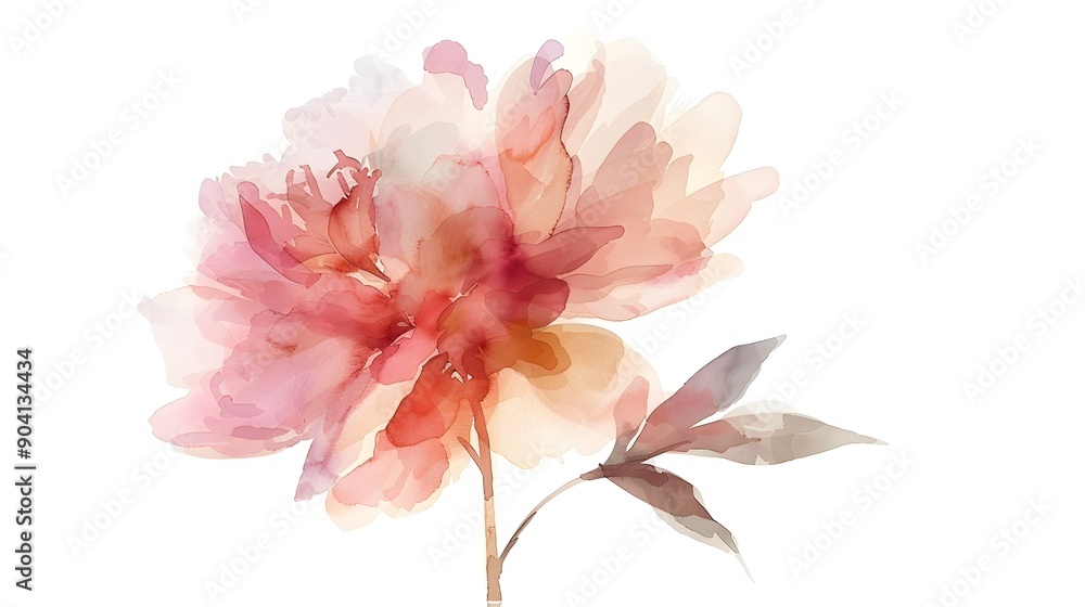 Vibrant Floral Bloom in Soft Pastel Tones Nature Background Vibrant Floral Bloom in Soft Pastel Tones Nature Background