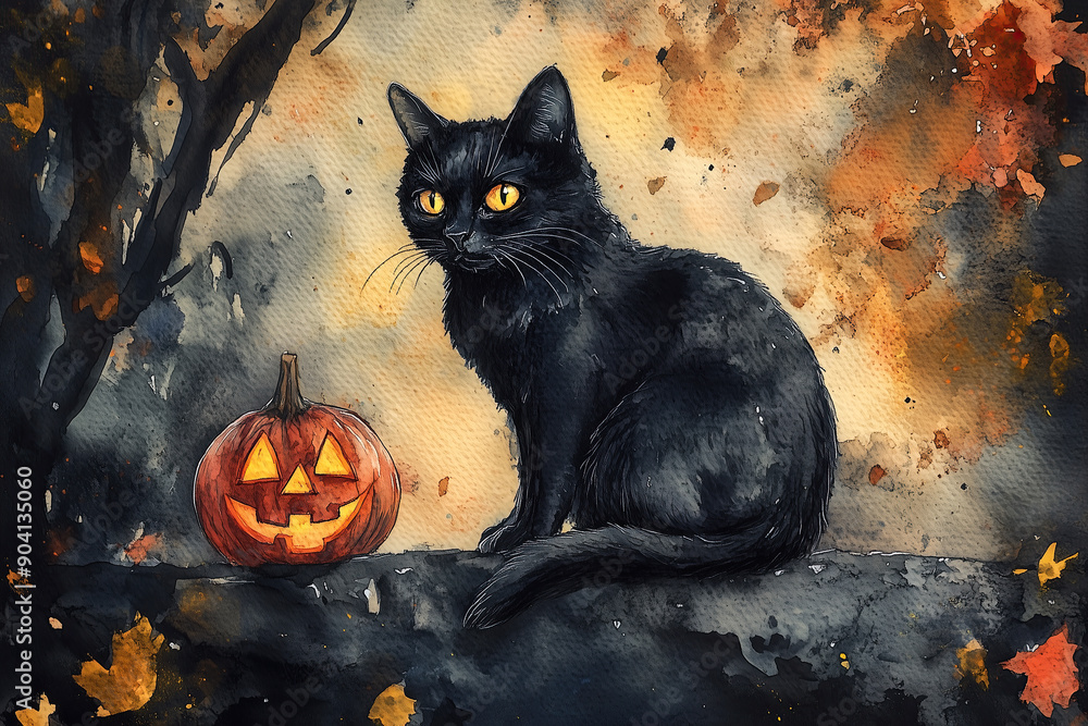 halloween background with pumpkin halloween background with pumpkin