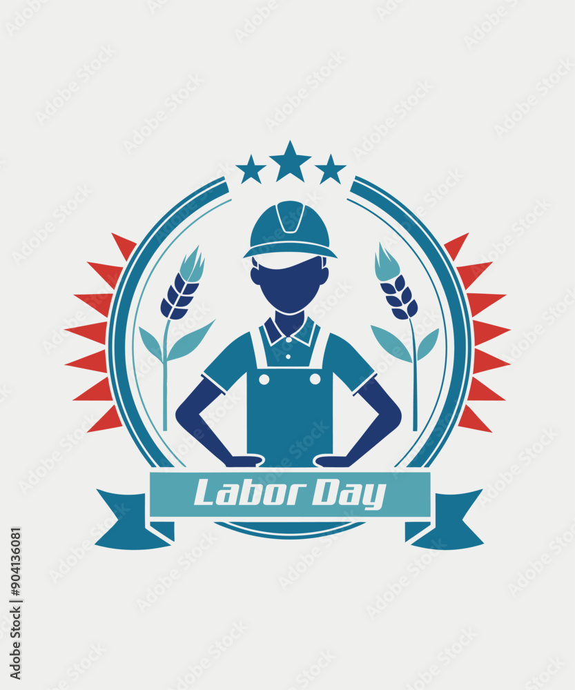 Labor Day T Shirt Vector Art design Labor Day T Shirt Vector Art design