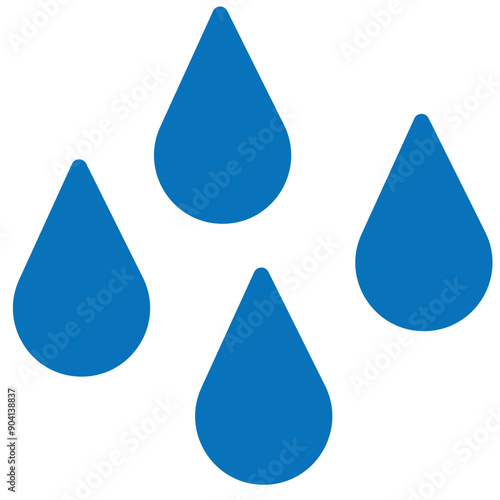 water drop icon. Water vector