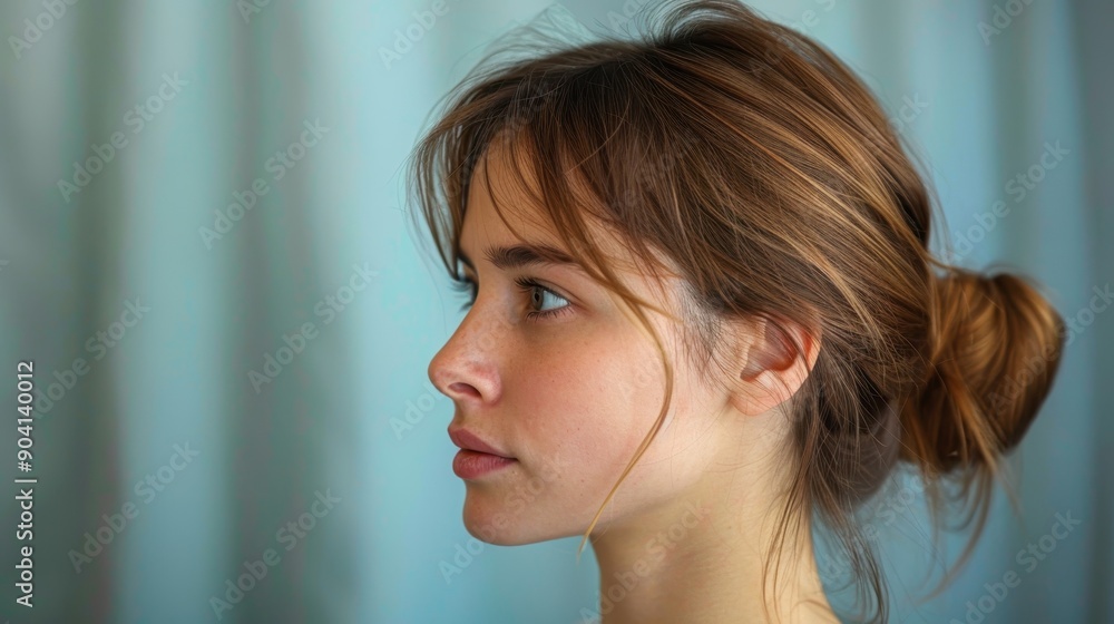Portrait of a Woman Experiencing Anxiety - Conceptual Image of Mental Health Struggles Portrait of a Woman Experiencing Anxiety - Conceptual Image of Mental Health Struggles