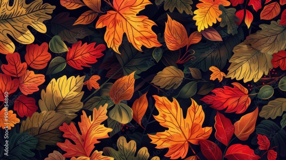 autumn leaves background autumn leaves background