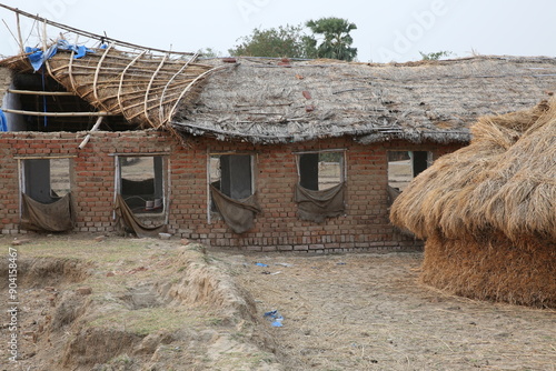 traditional house in the village