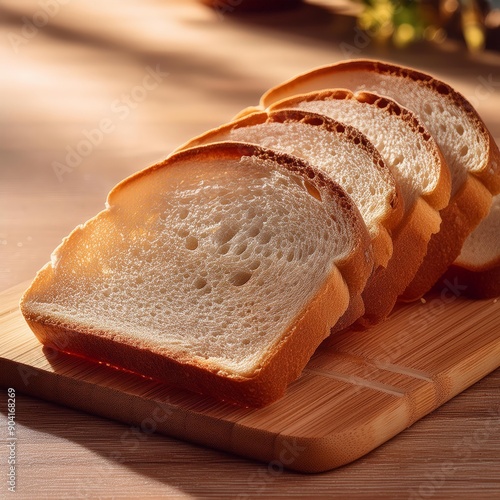 sliced fresh bread