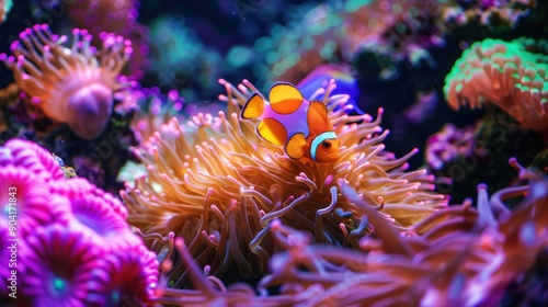 Clownfish in a Coral Reef