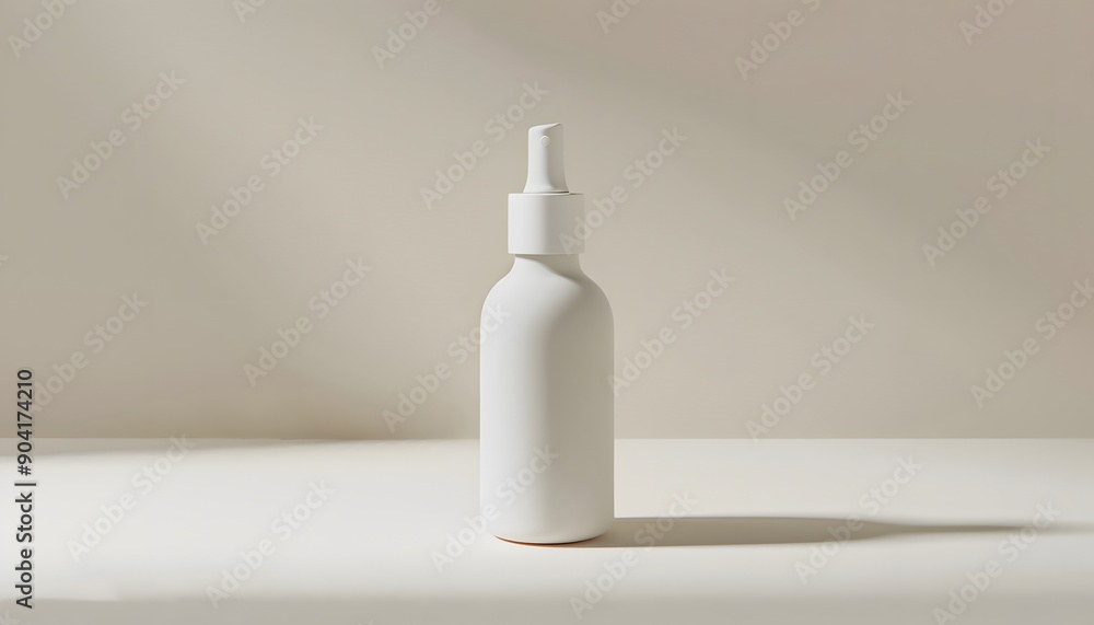 White Ceramic Bottle with Dropper White Ceramic Bottle with Dropper