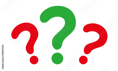 はてなマーク　疑問　？　アイコンセット	